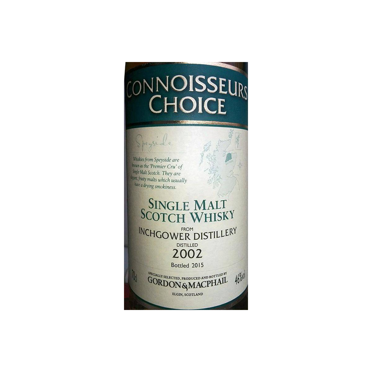 Inchgower Connoisseurs Choice 2002 13 Years Single Malt Whisky