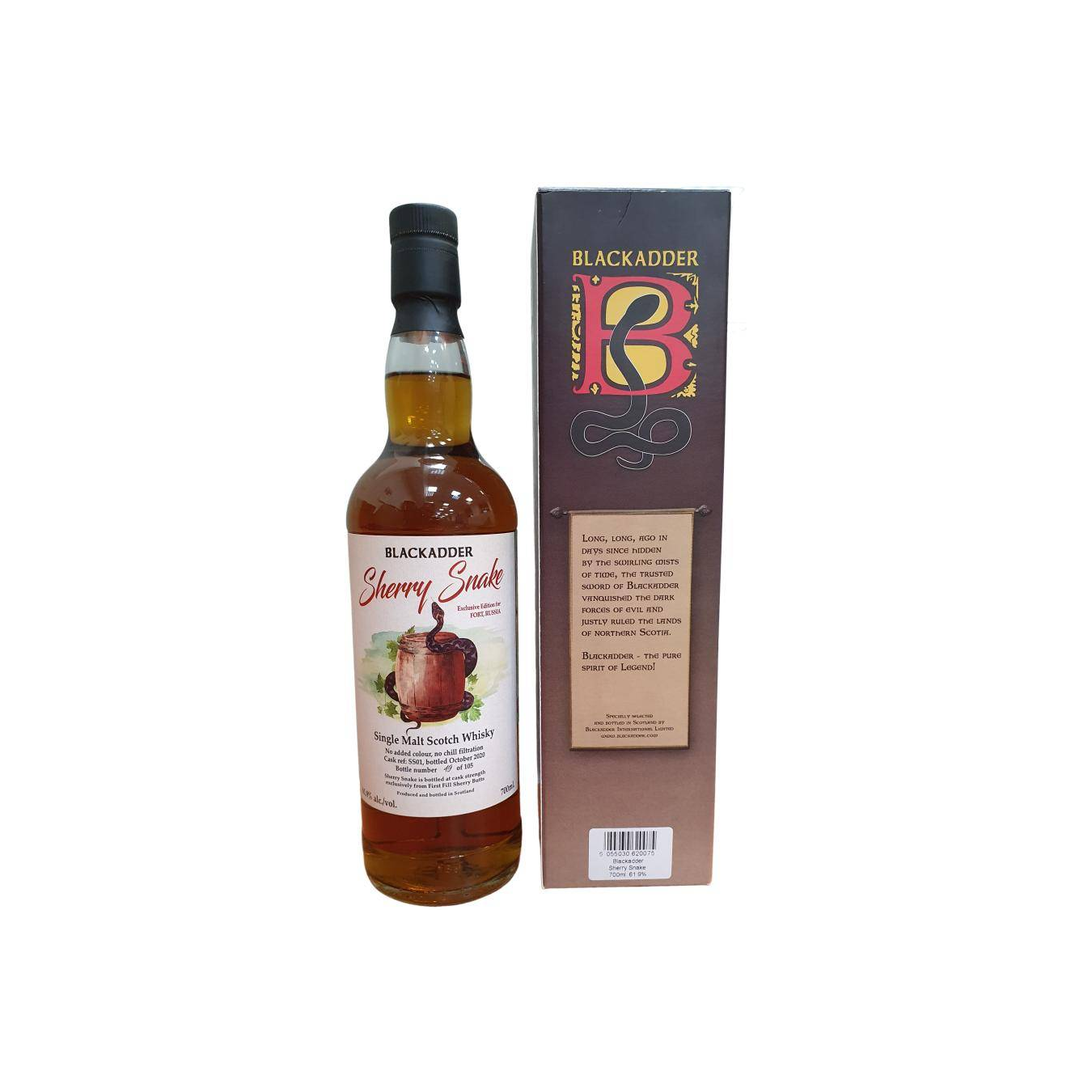 Blackadder Raw Cask Single Malt Whisky 2
