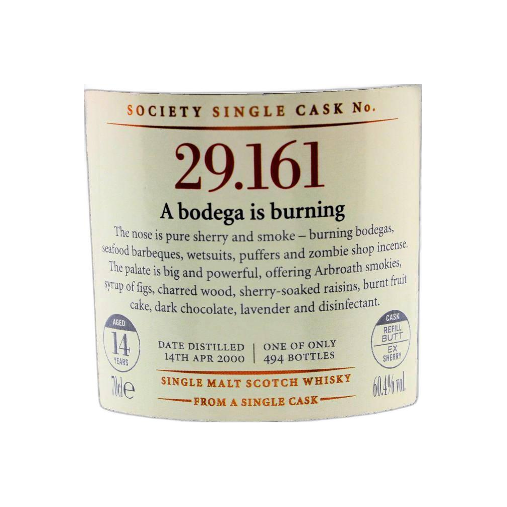 The Scotch Malt Whisky Society 2000 14 Years Single Malt Whisky 2