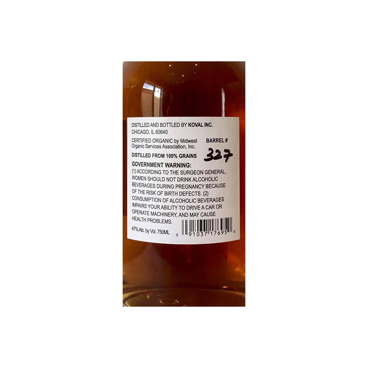 KOVAL Bourbon Whisky 2