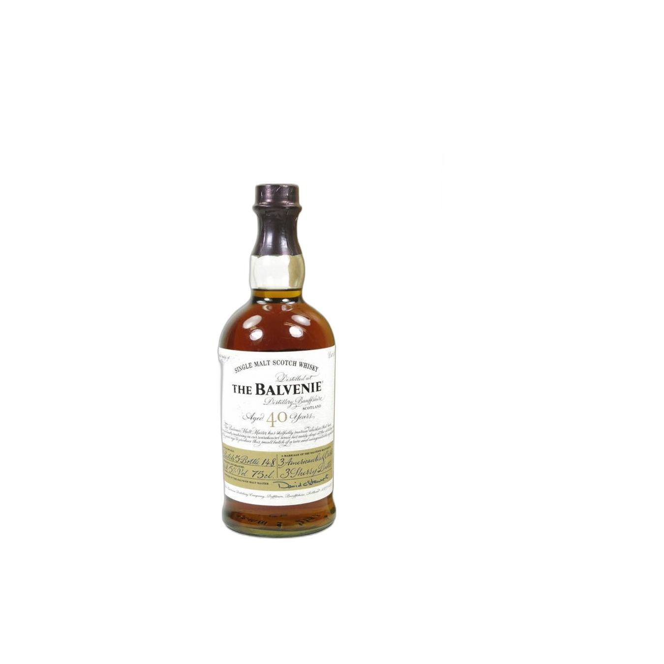 The Balvenie 40 Years Single Malt Whisky