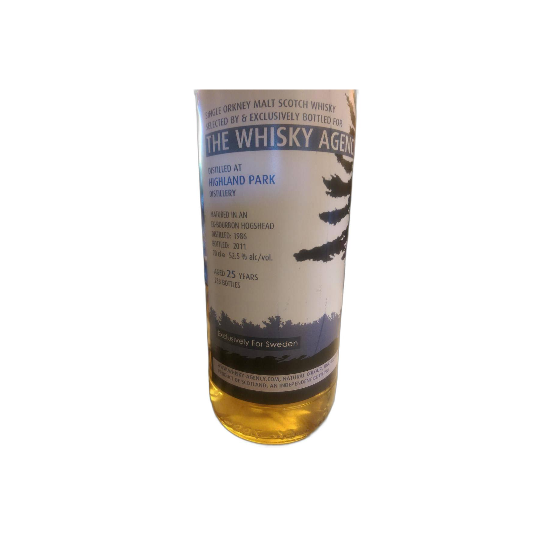 Highland Park 1986 25 Years Single Malt Whisky 3