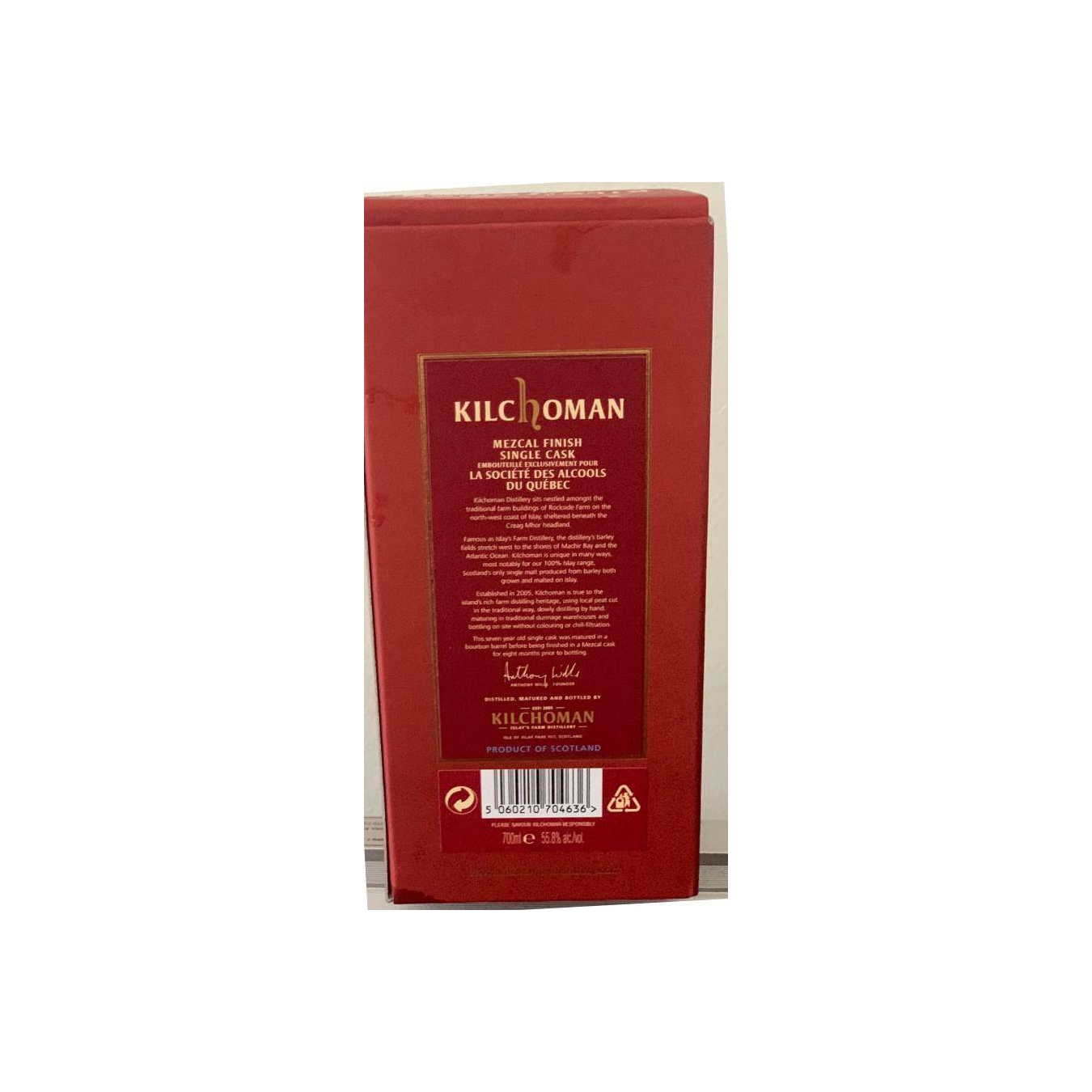 Kilchoman 2013 8 Years Single Malt Whisky 3