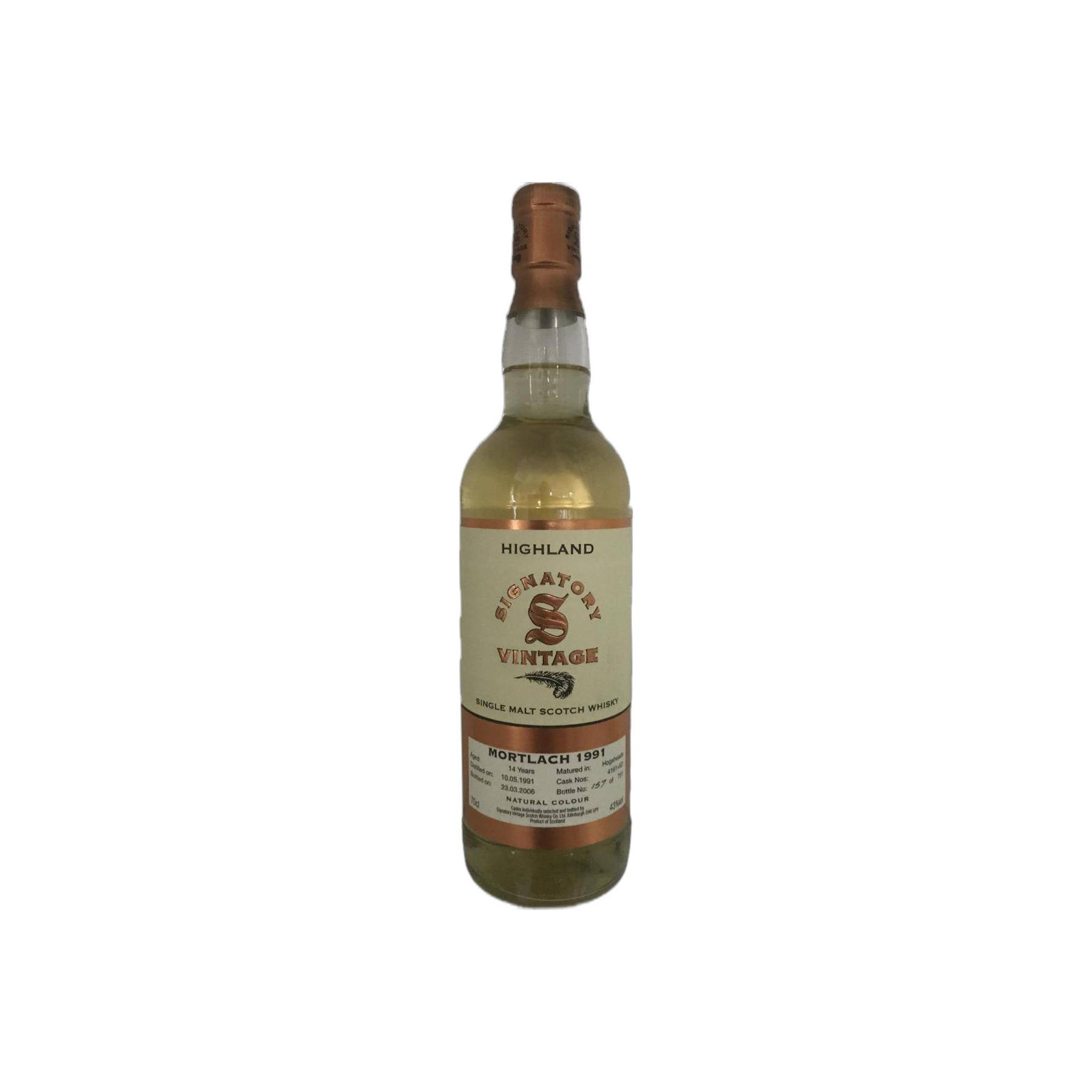 Mortlach Vintage Collection 1991 14 Years Single Malt Whisky
