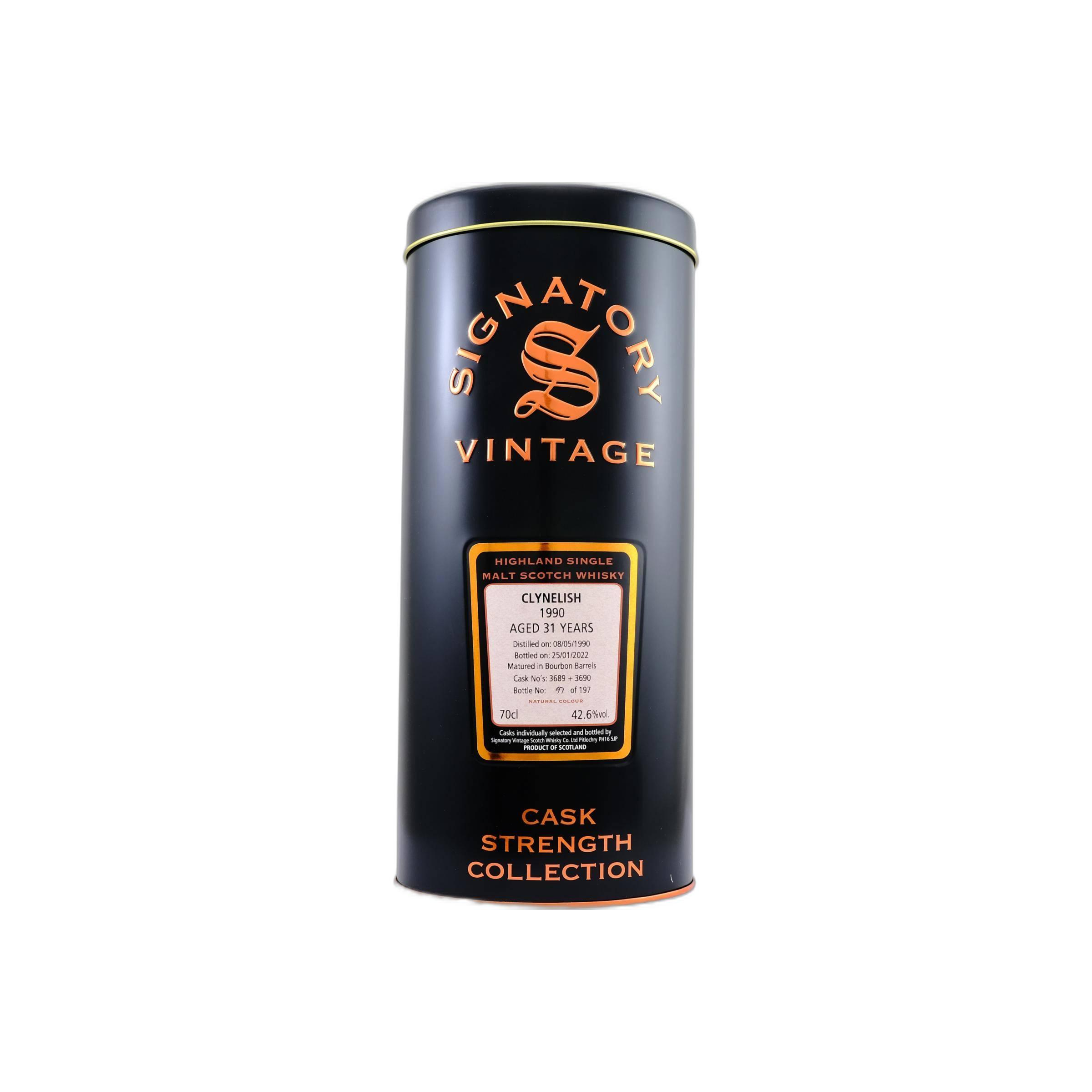 Clynelish Cask Strength Collection 1990 31 Years Single Malt Whisky 2