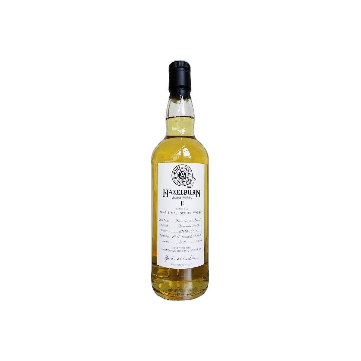 Hazelburn 2002 11 Years Single Malt Whisky