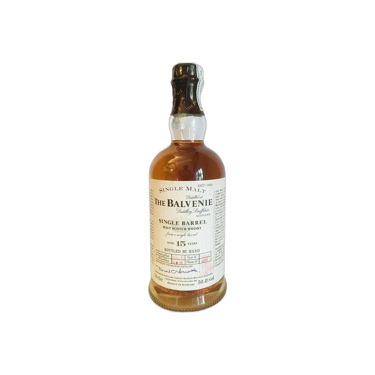 The Balvenie Single Cask 1982 15 Years Single Malt Whisky