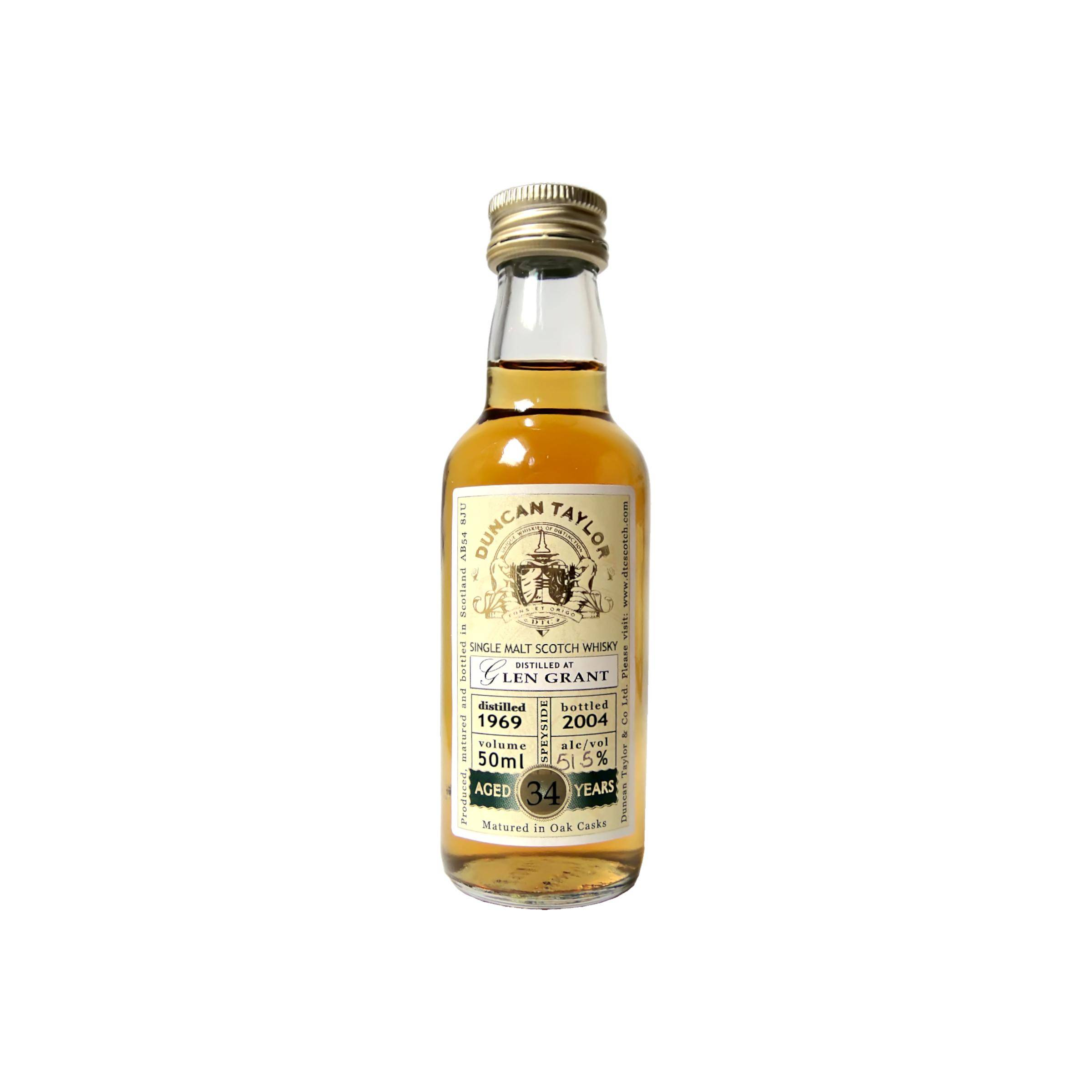 Glen Grant Miniature 1969 34 Years Single Malt Whisky 2