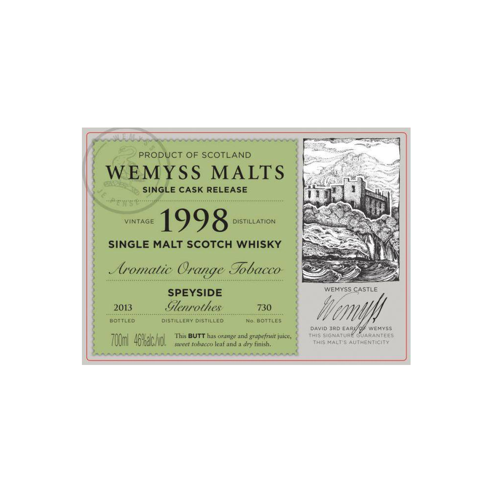 The Glenrothes 1988 25 Years Single Malt Whisky 2