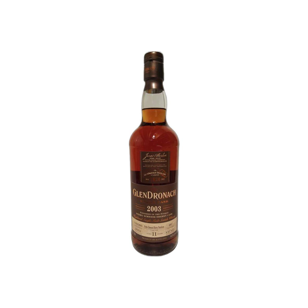 GlenDronach Single Cask 2003 11 Years Single Malt Whisky