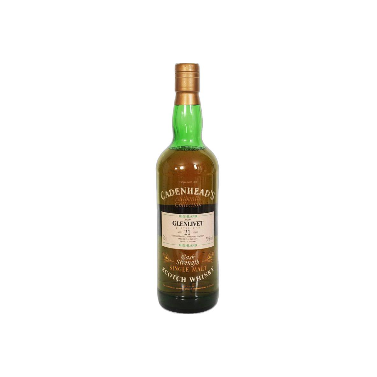 The Glenlivet Authentic Collection 1973 21 Years Single Malt Whisky
