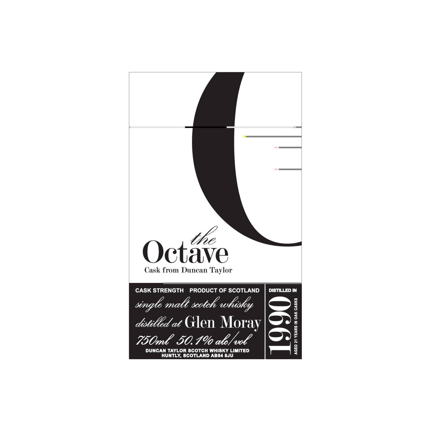 Glen Moray The Octave 1990 21 Years Single Malt Whisky