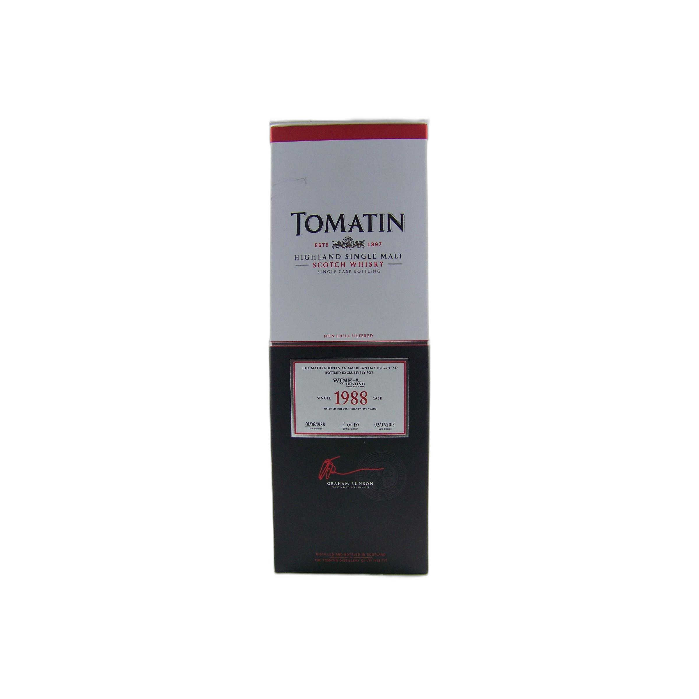 Tomatin 1988 25 Years Single Malt Whisky 3