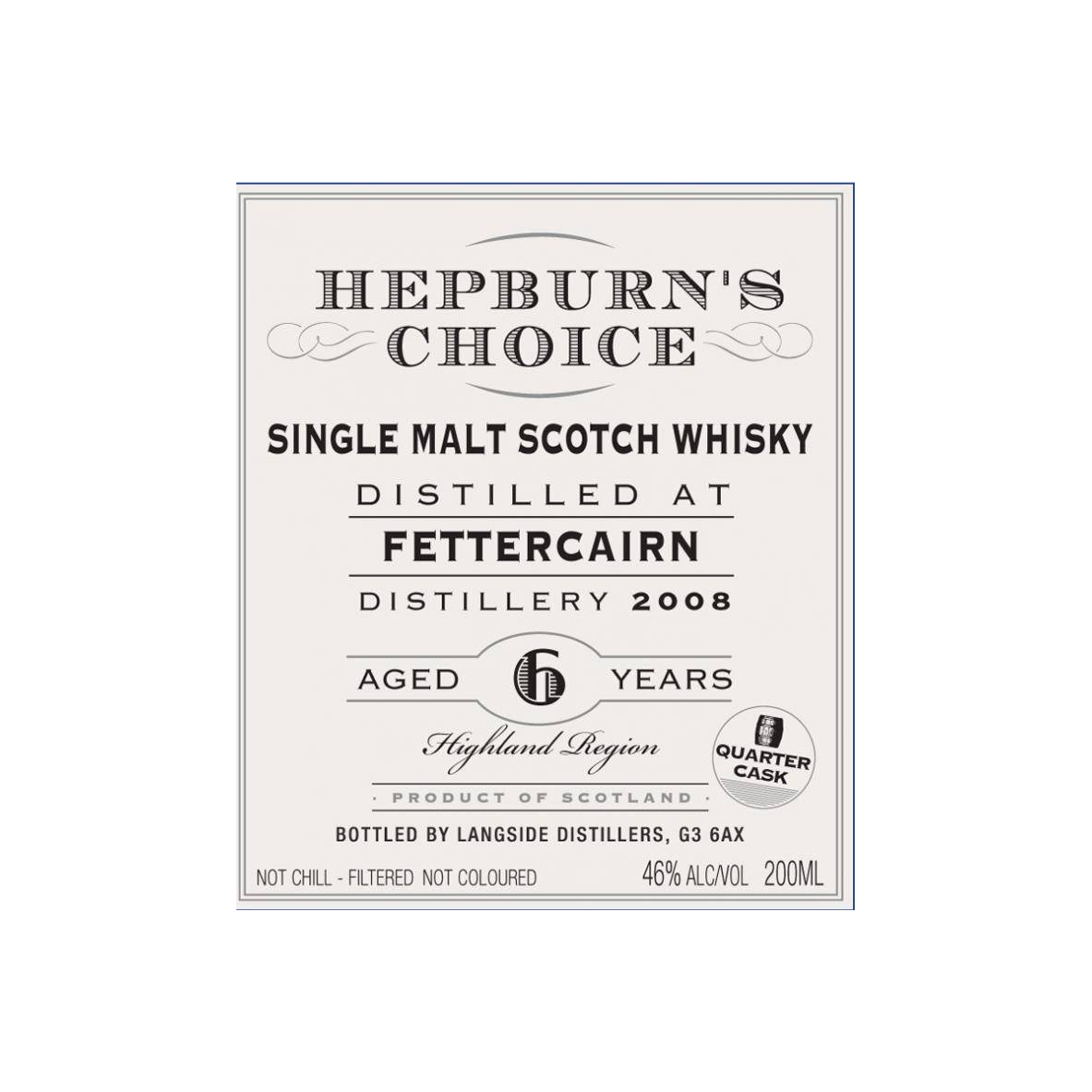 Fettercairn 2008 6 Years Single Malt Whisky 3