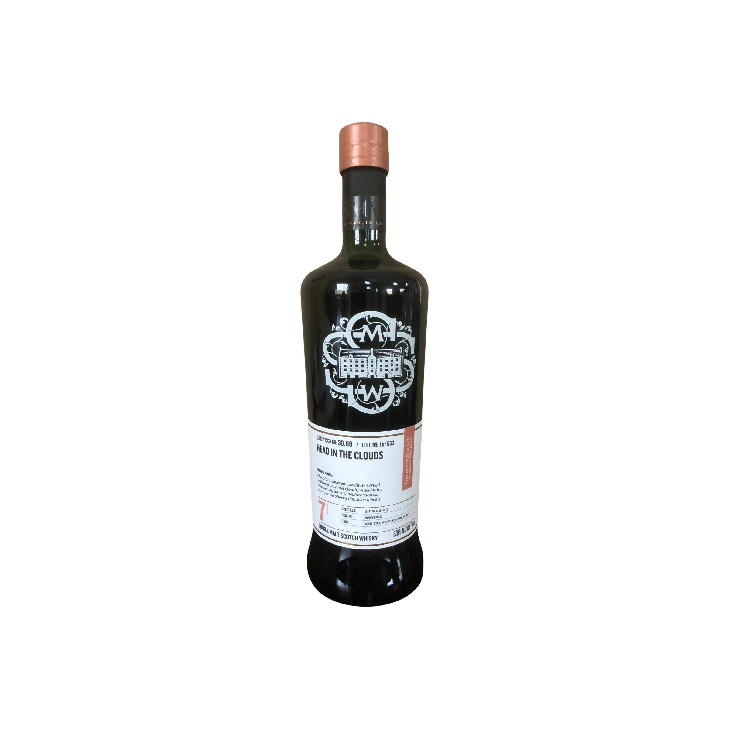 The Scotch Malt Whisky Society 2013 7 Years Single Malt Whisky