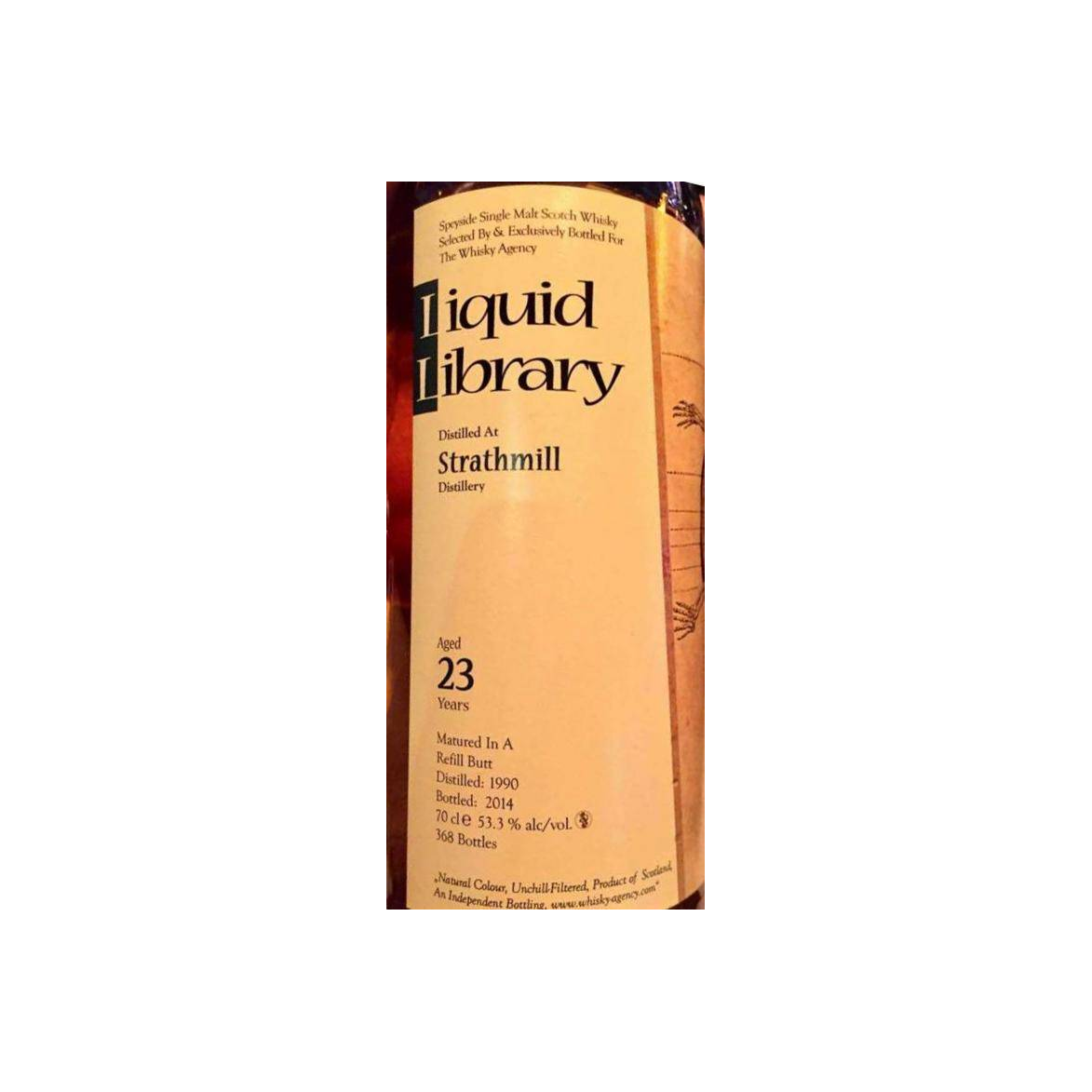 Strathmill 1990 23 Years Single Malt Whisky 2