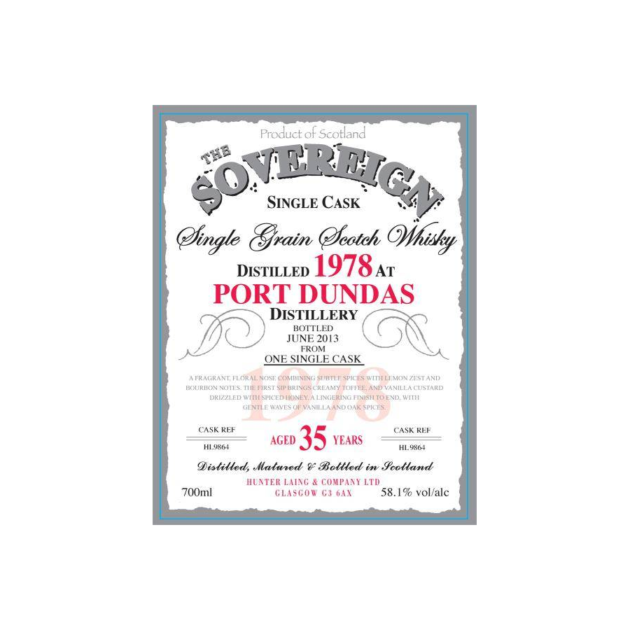 Port Dundas 1978 35 Years Single Grain Whisky 2