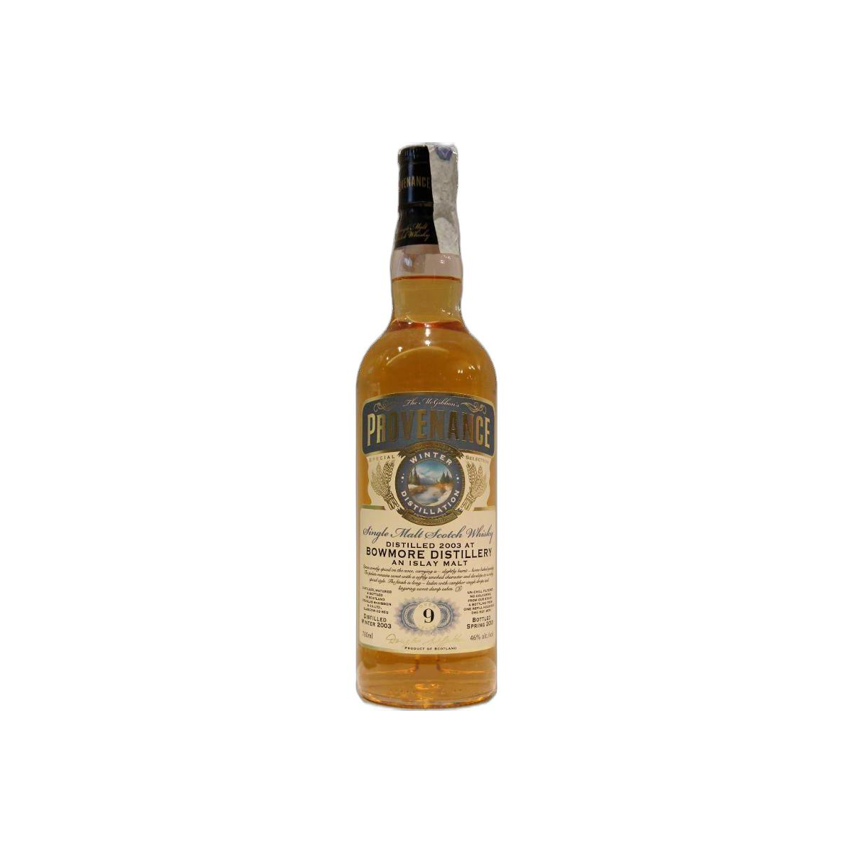 Bowmore McGibbon's Provenance 2003 9 Years Single Malt Whisky 2