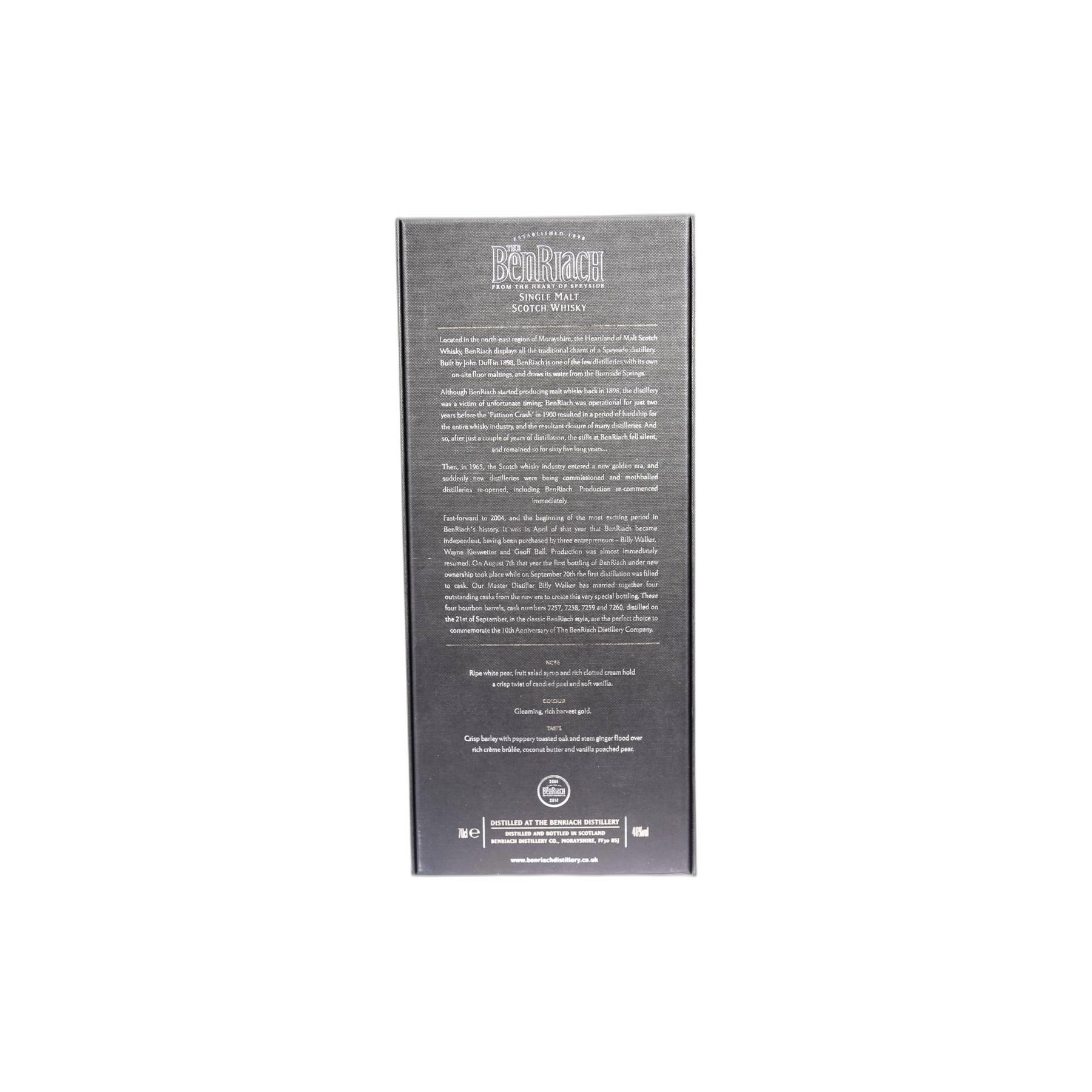 BenRiach 2004 10 Years Single Malt Whisky 3