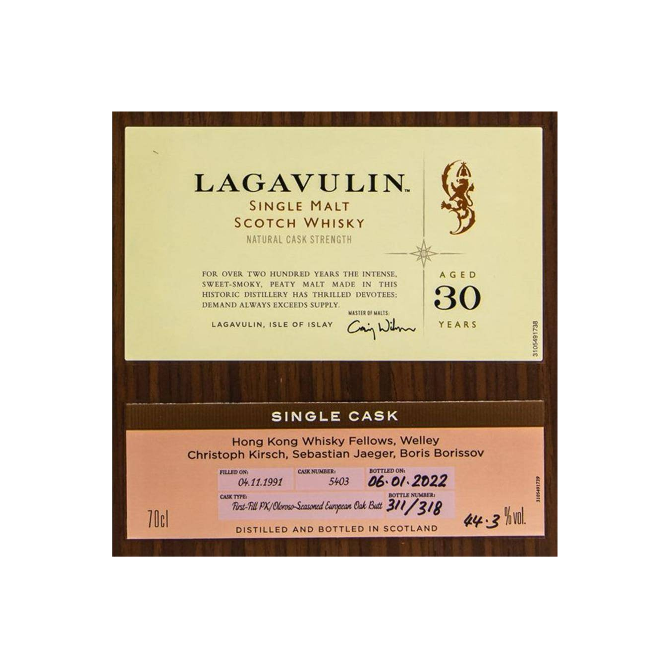 Lagavulin 1991 30 Years Single Malt Whisky 3