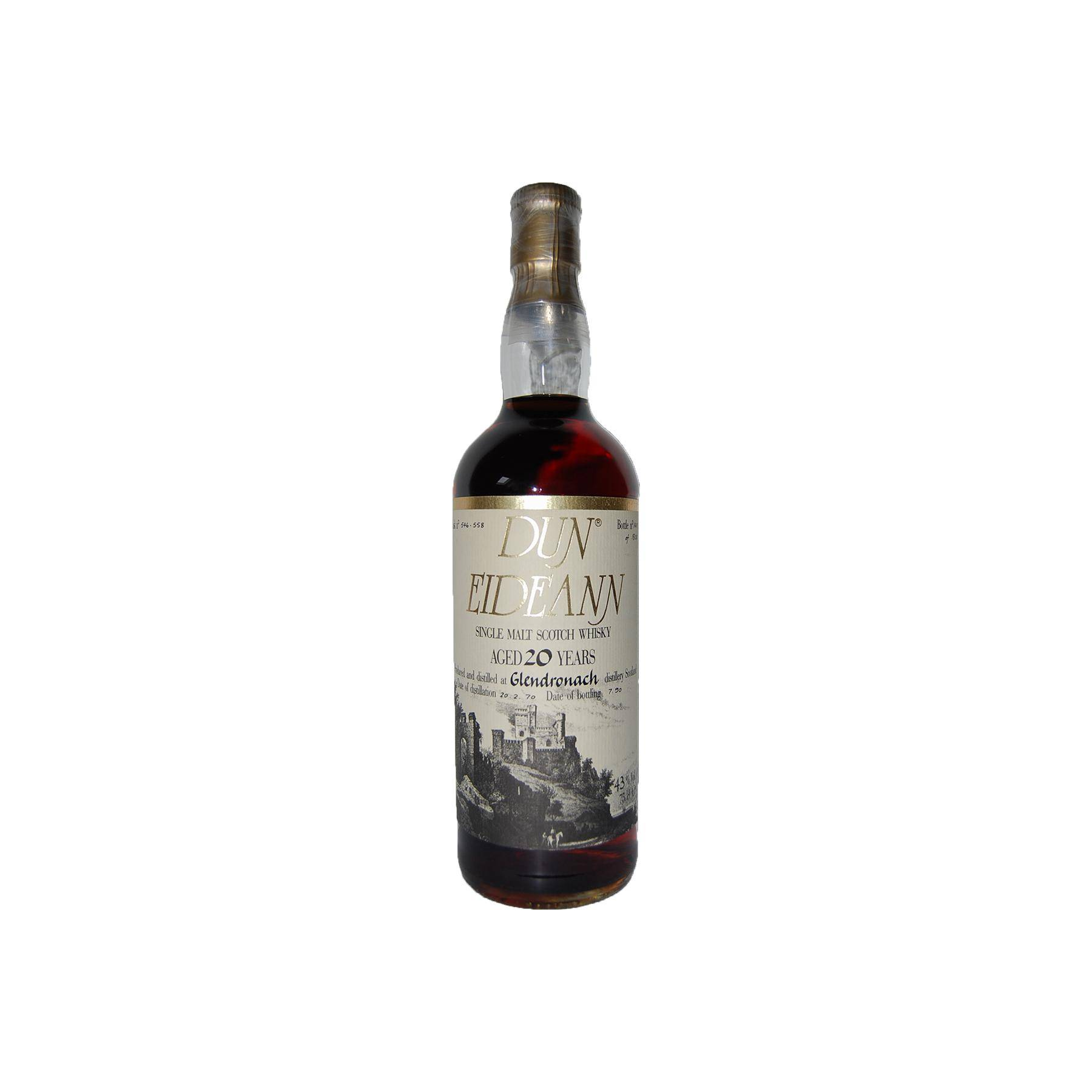 GlenDronach 1970 20 Years Single Malt Whisky
