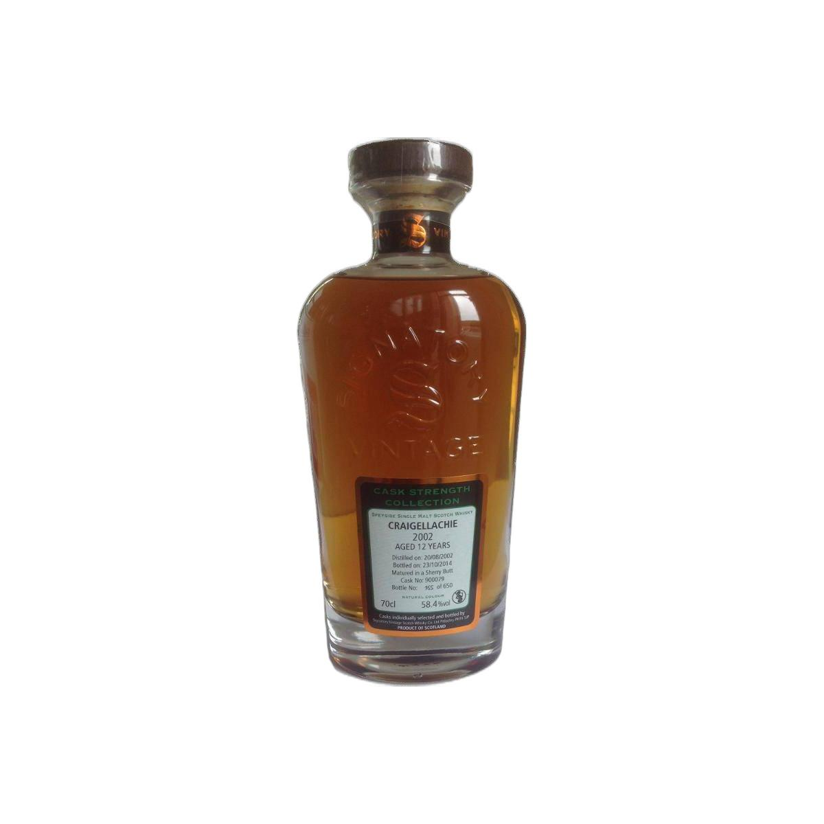 Craigellachie Cask Strength Collection 2002 12 Years Single Malt Whisky