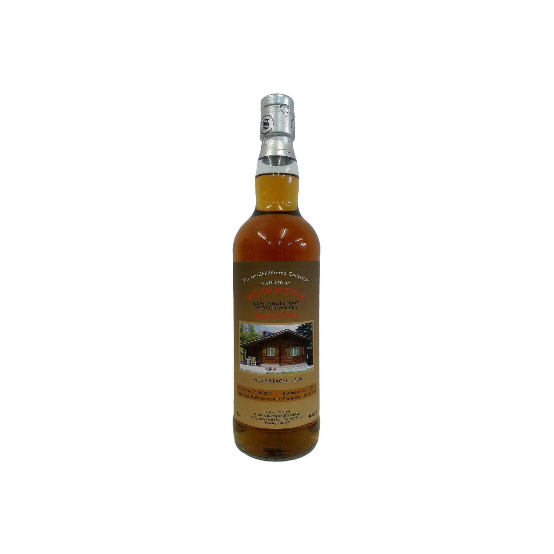 Bowmore The Un-Chillfiltered Collection 2001 13 Years Single Malt Whisky