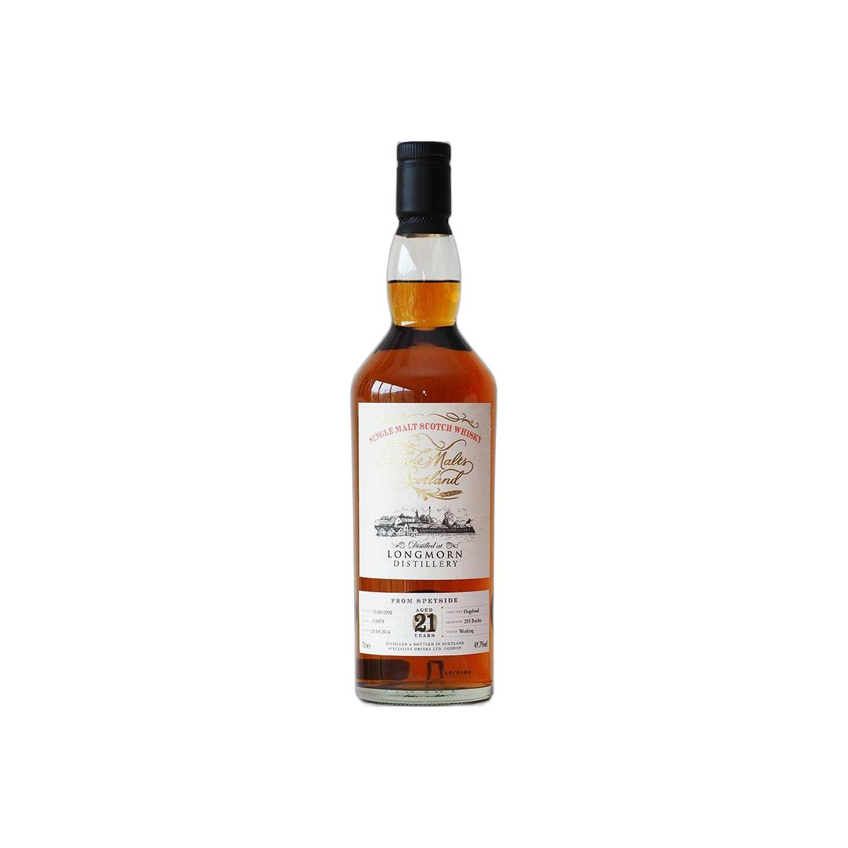 Longmorn The Single Malts of Scotland 1992 21 Years Single Malt Whisky
