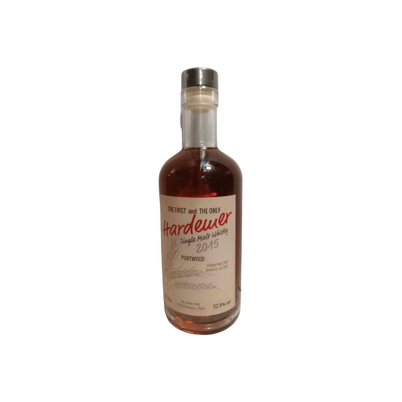 Hardemer 2015 4 Years Single Malt Whisky 2