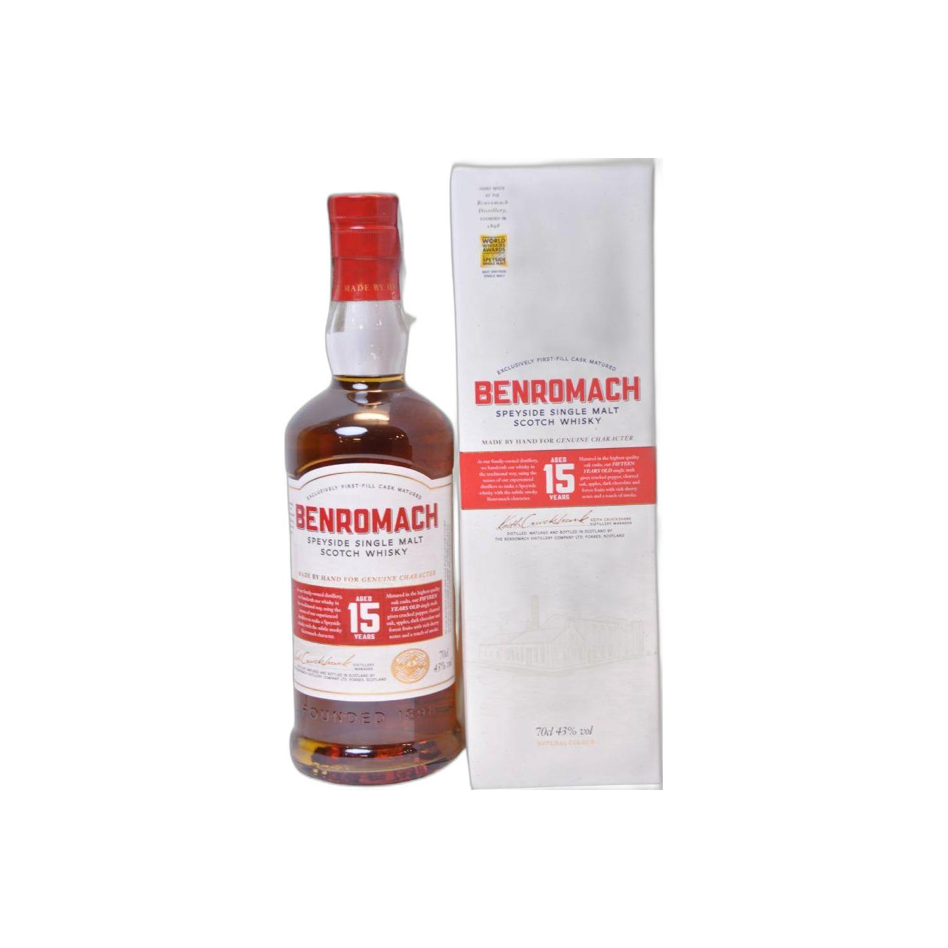Benromach 15 Years Single Malt Whisky 2