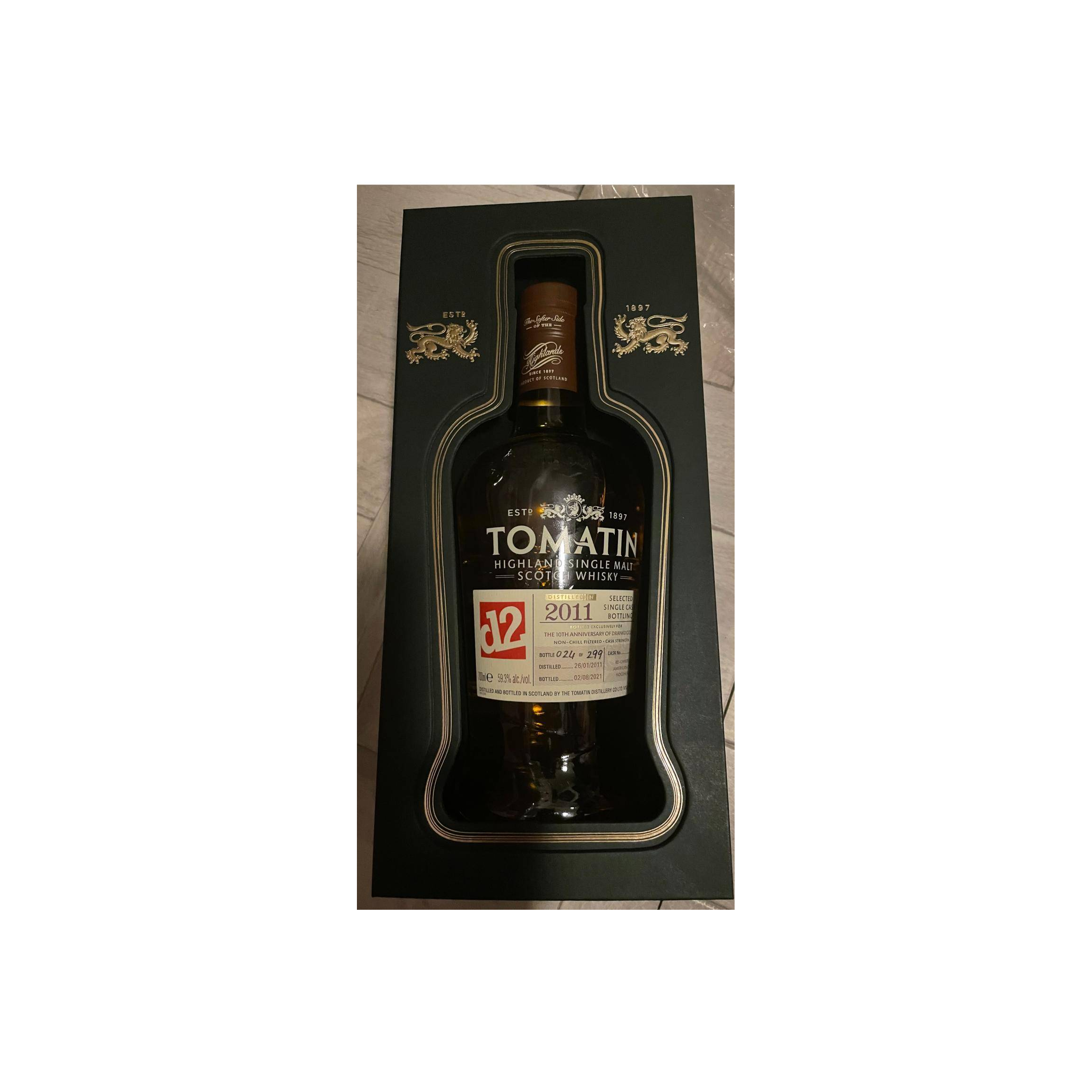 Tomatin 2011 10 Years Single Malt Whisky 3