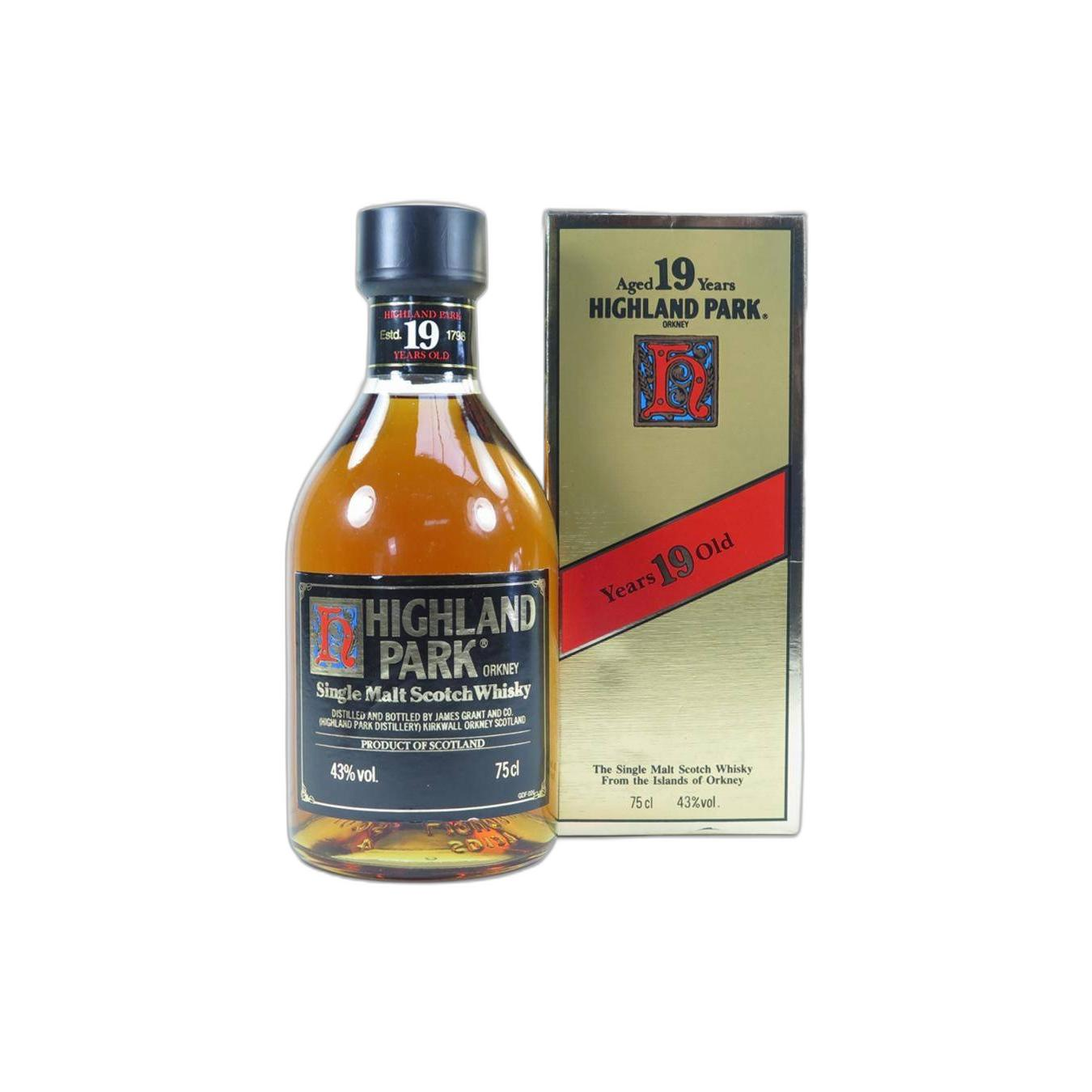 Highland Park 19 Years Single Malt Whisky