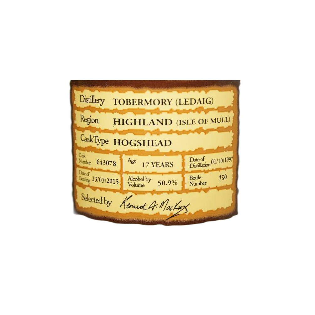 Tobermory 1997 17 Years Single Malt Whisky 2