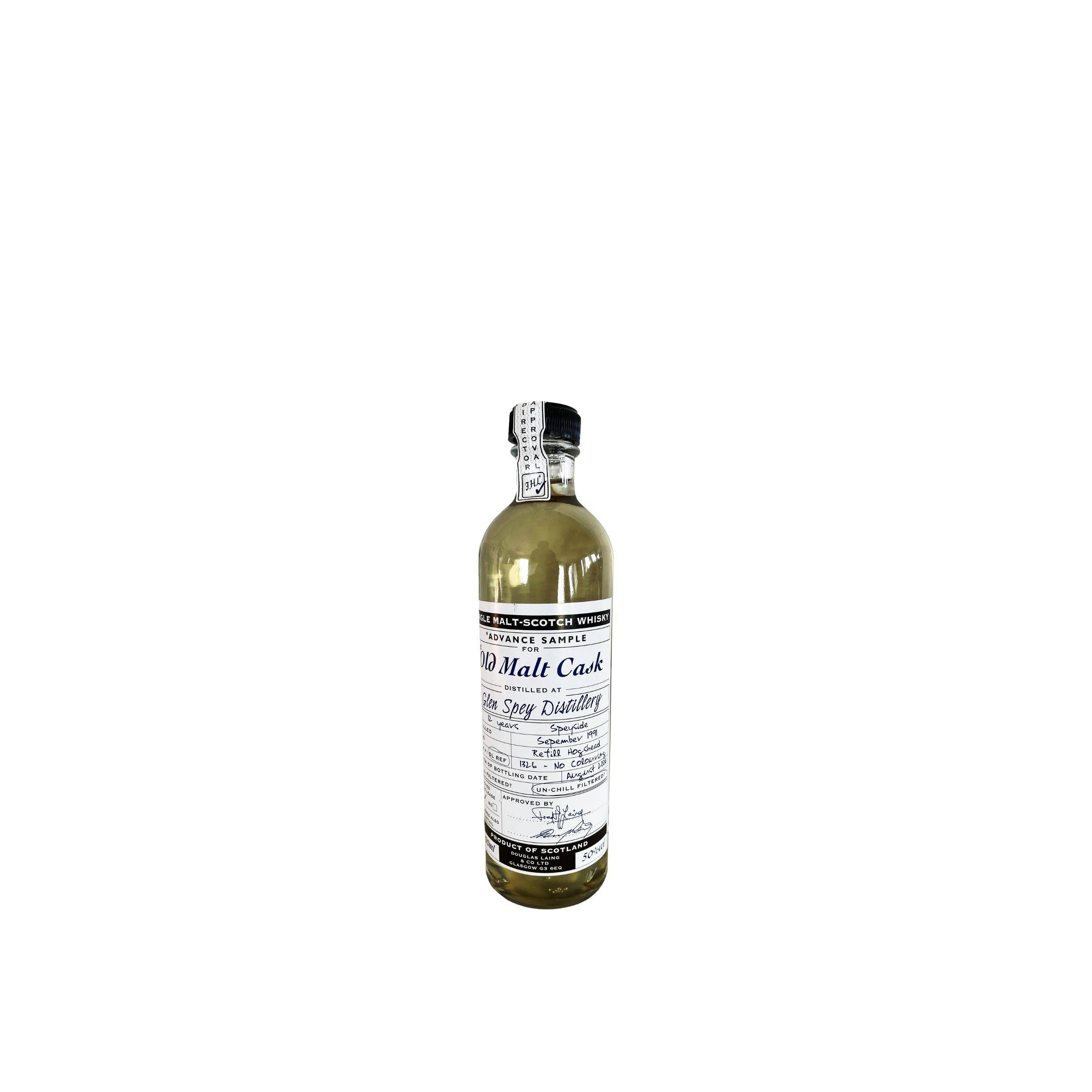 Glen Spey 1991 12 Years Single Malt Whisky