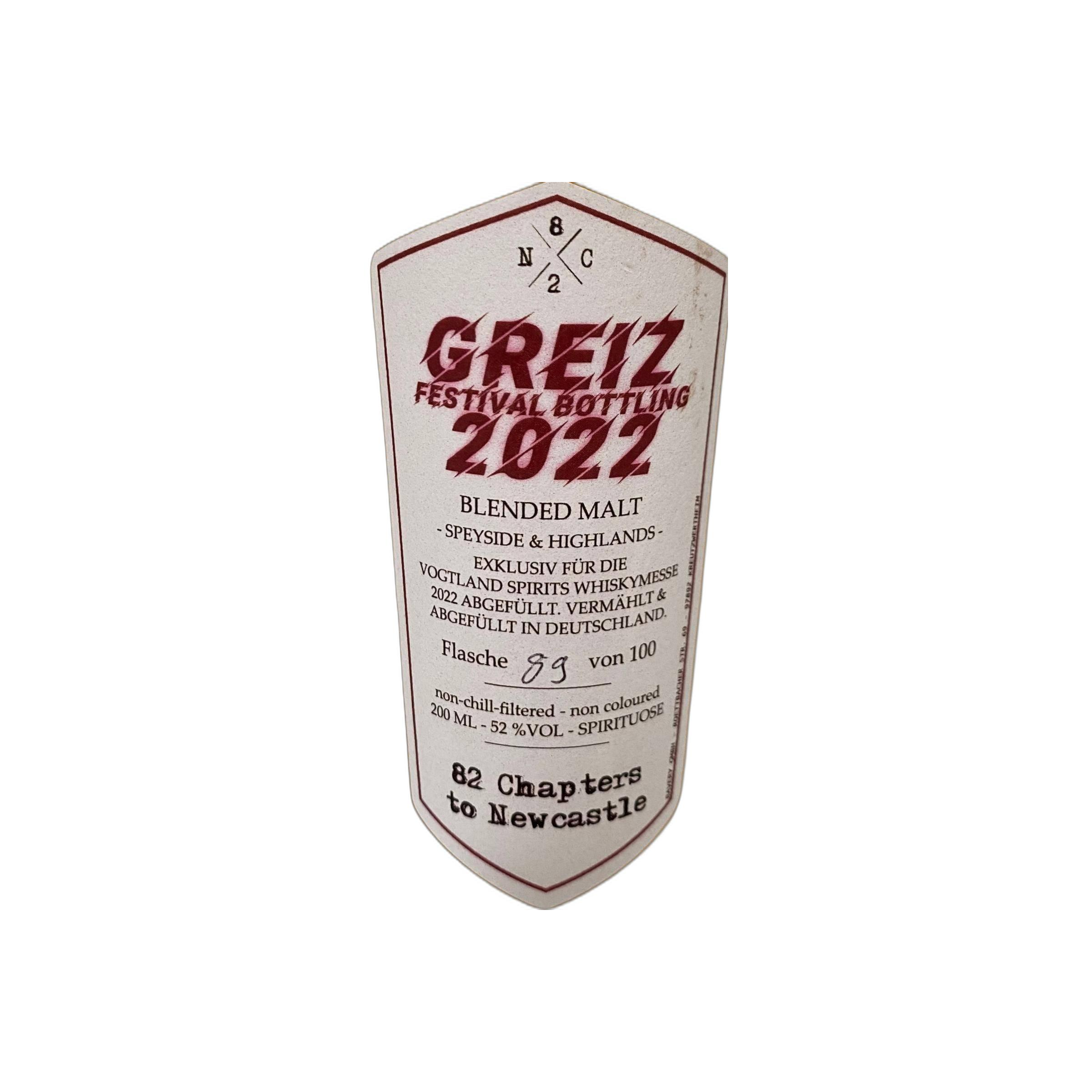 Blended Malt Greiz Festival Bottling 2022 2