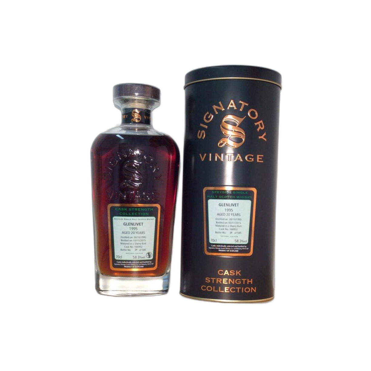 The Glenlivet Cask Strength Collection 1995 20 Years Single Malt Whisky 2