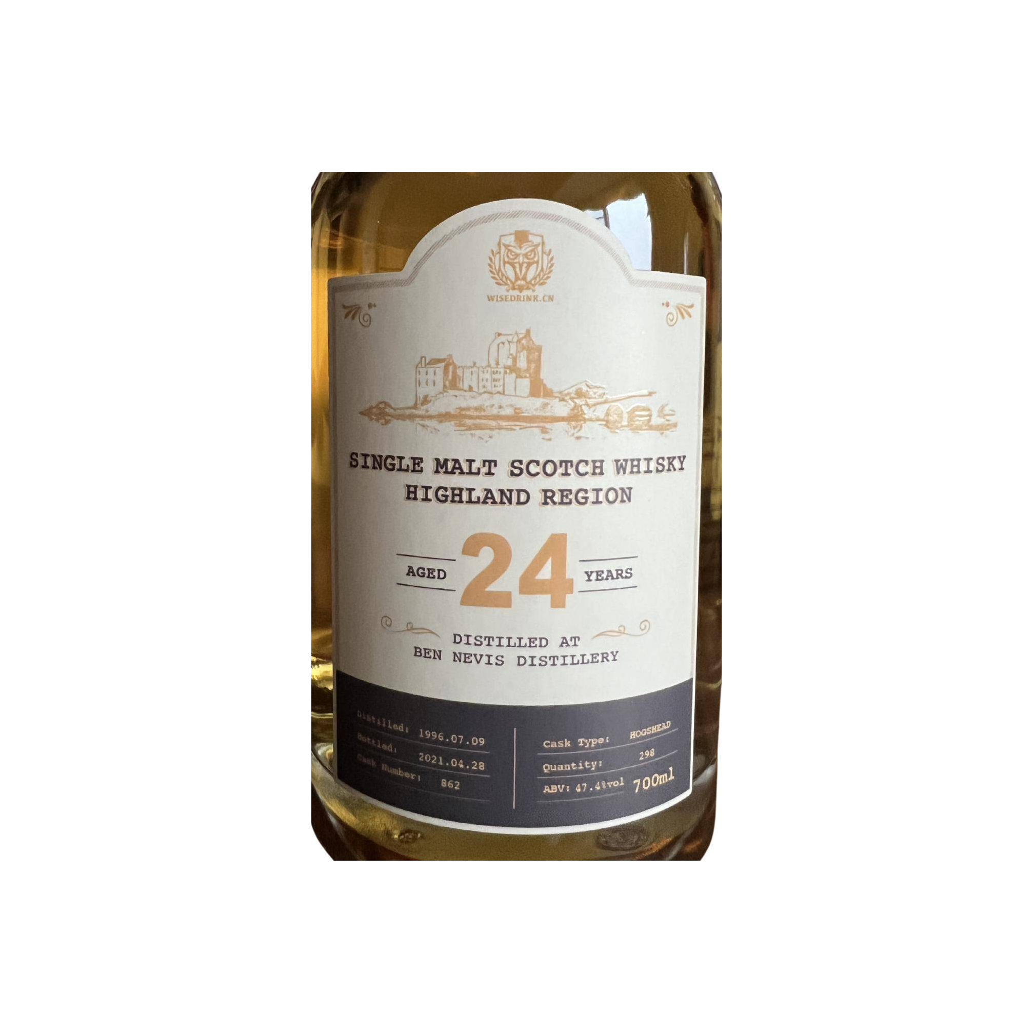 Ben Nevis 1996 24 Years Single Malt Whisky 2
