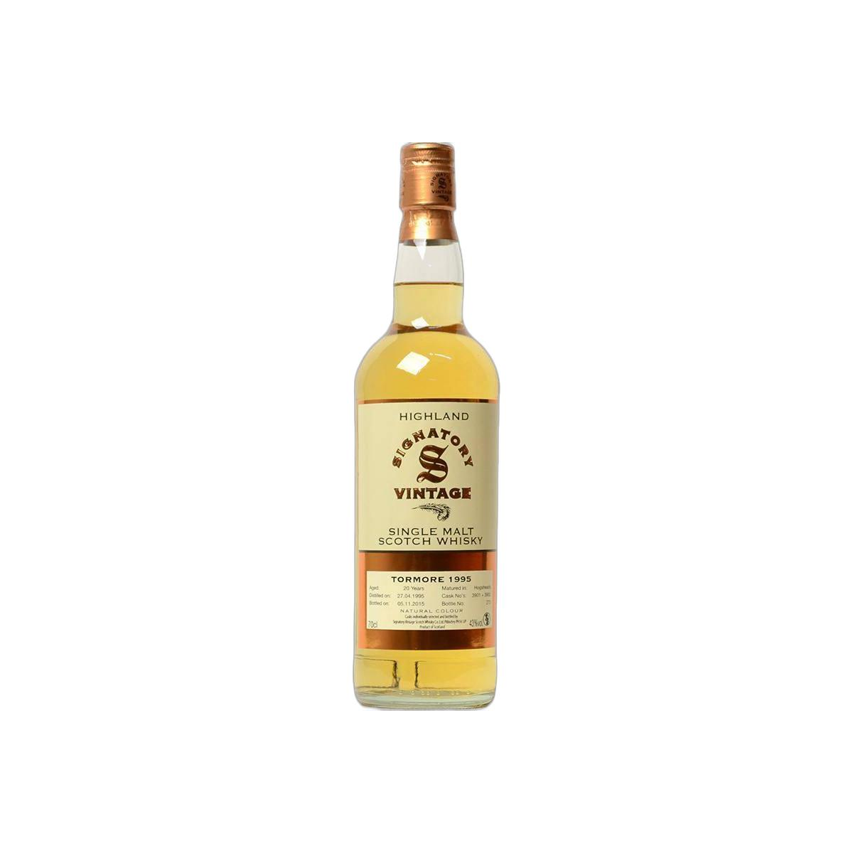 Tormore Vintage Collection 1995 20 Years Single Malt Whisky