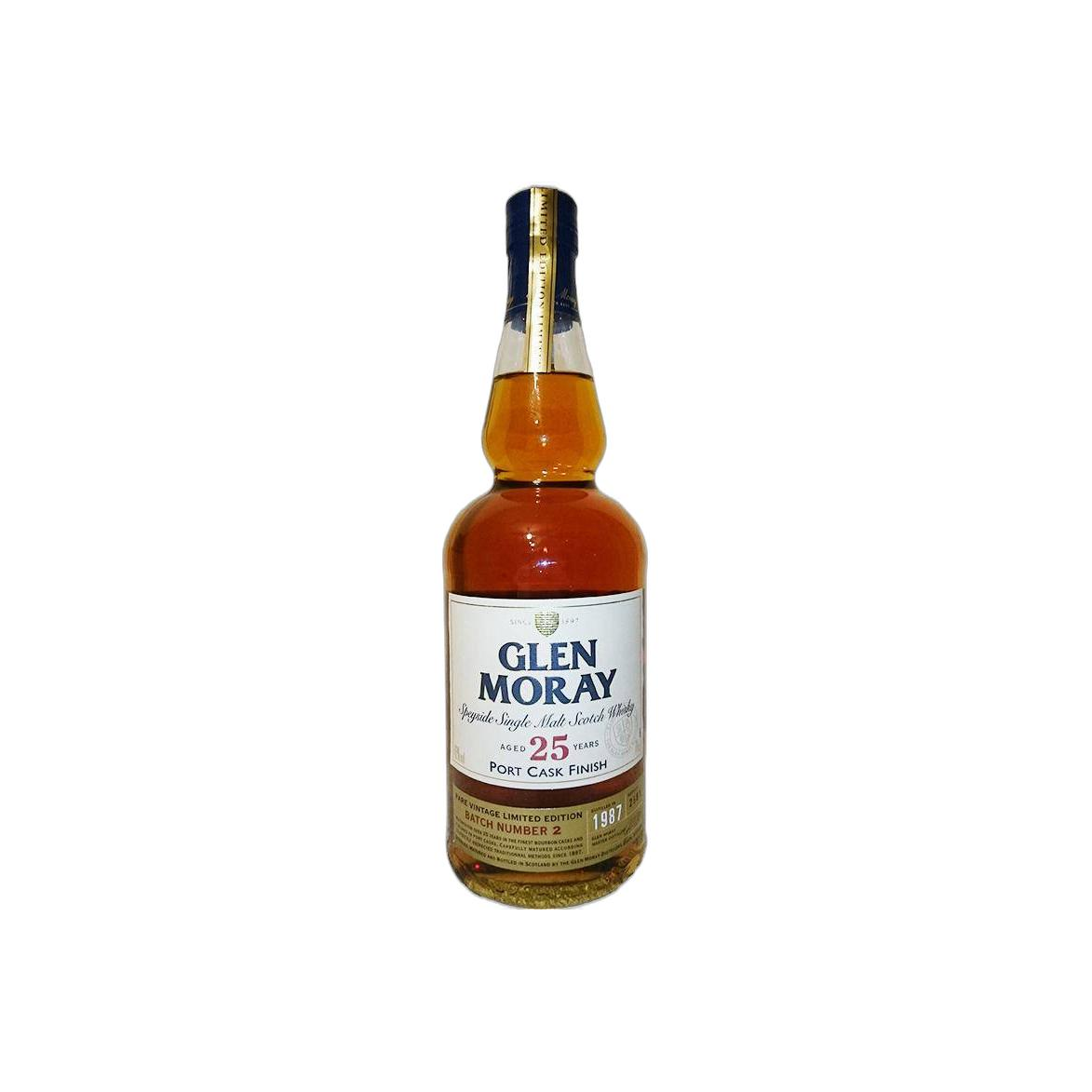 Glen Moray 1987 25 Years Single Malt Whisky 3