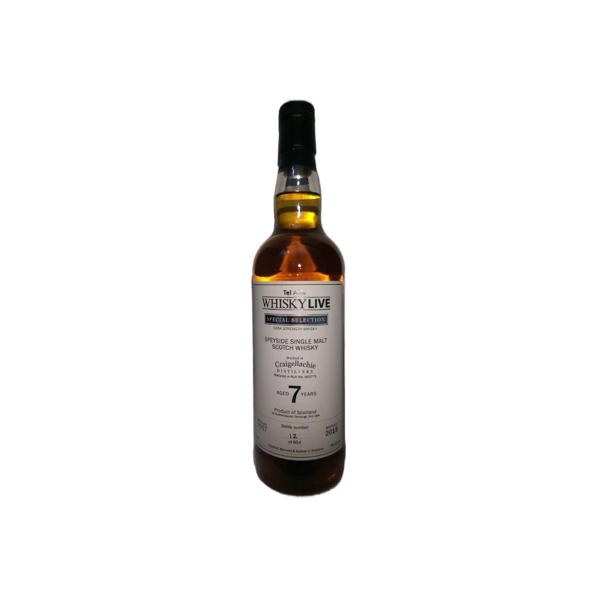 Craigellachie 2007 7 Years Single Malt Whisky
