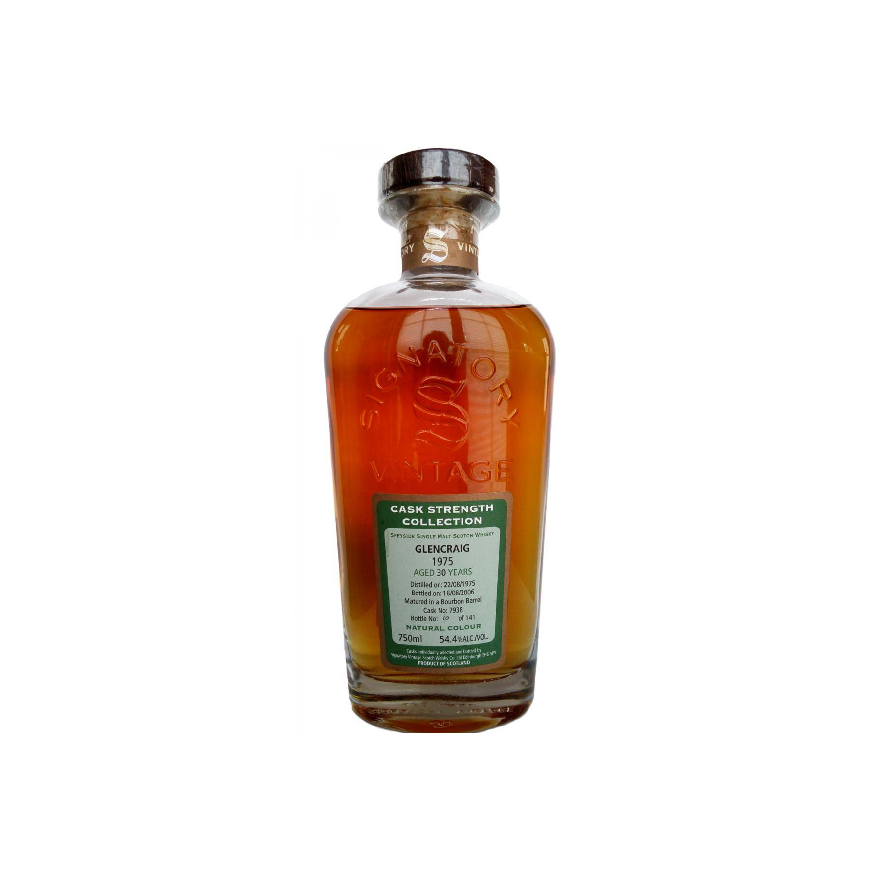 Glenburgie Cask Strength Collection 1975 30 Years Single Malt Whisky