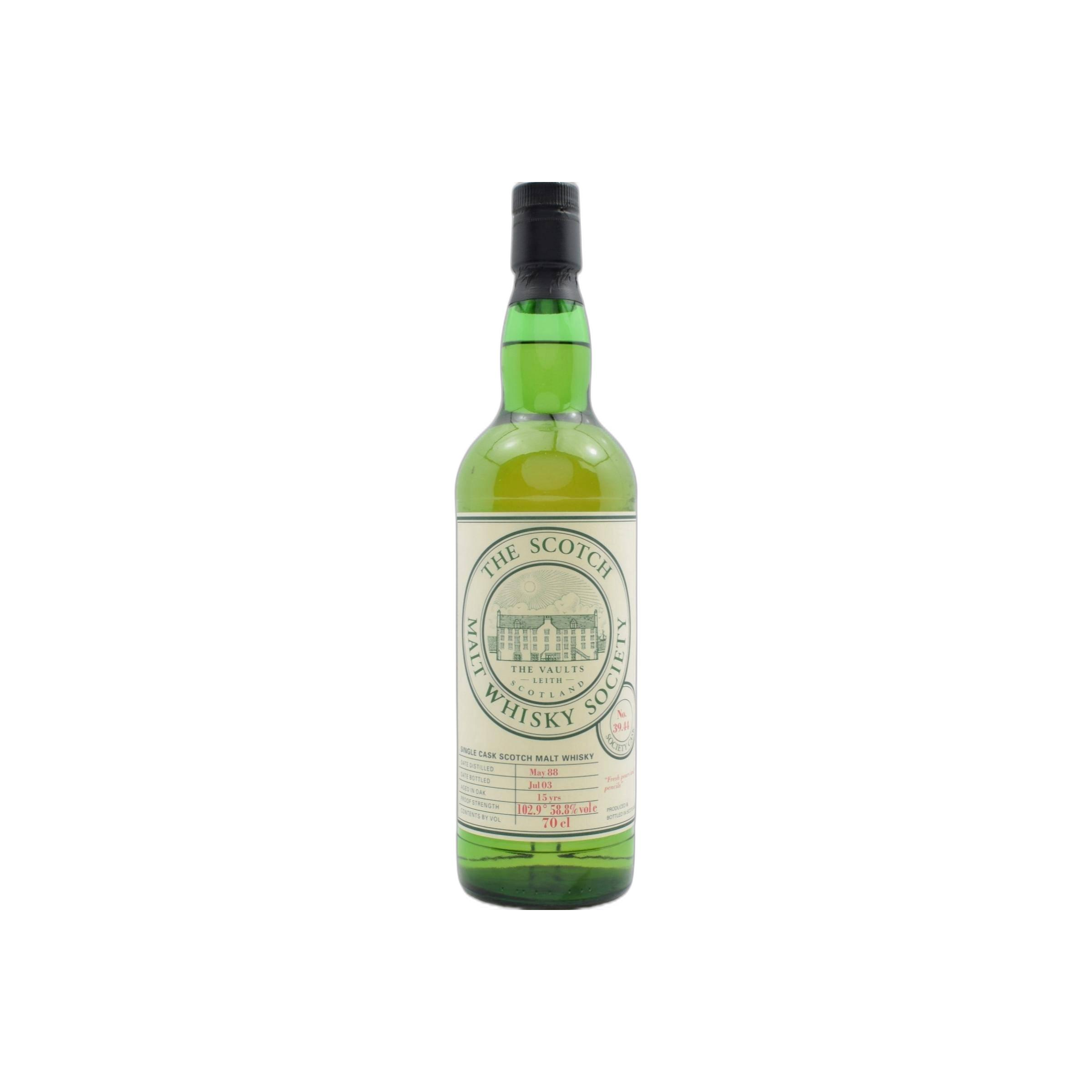 The Scotch Malt Whisky Society 1988 15 Years Single Malt Whisky