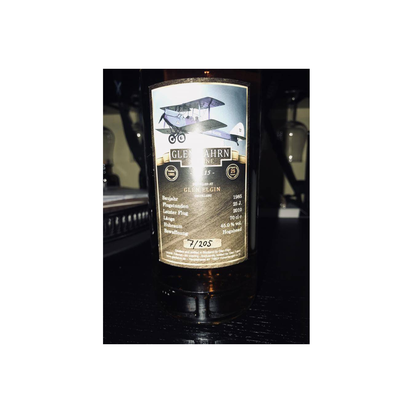 Glen Elgin 1985 25 Years Single Malt Whisky 2