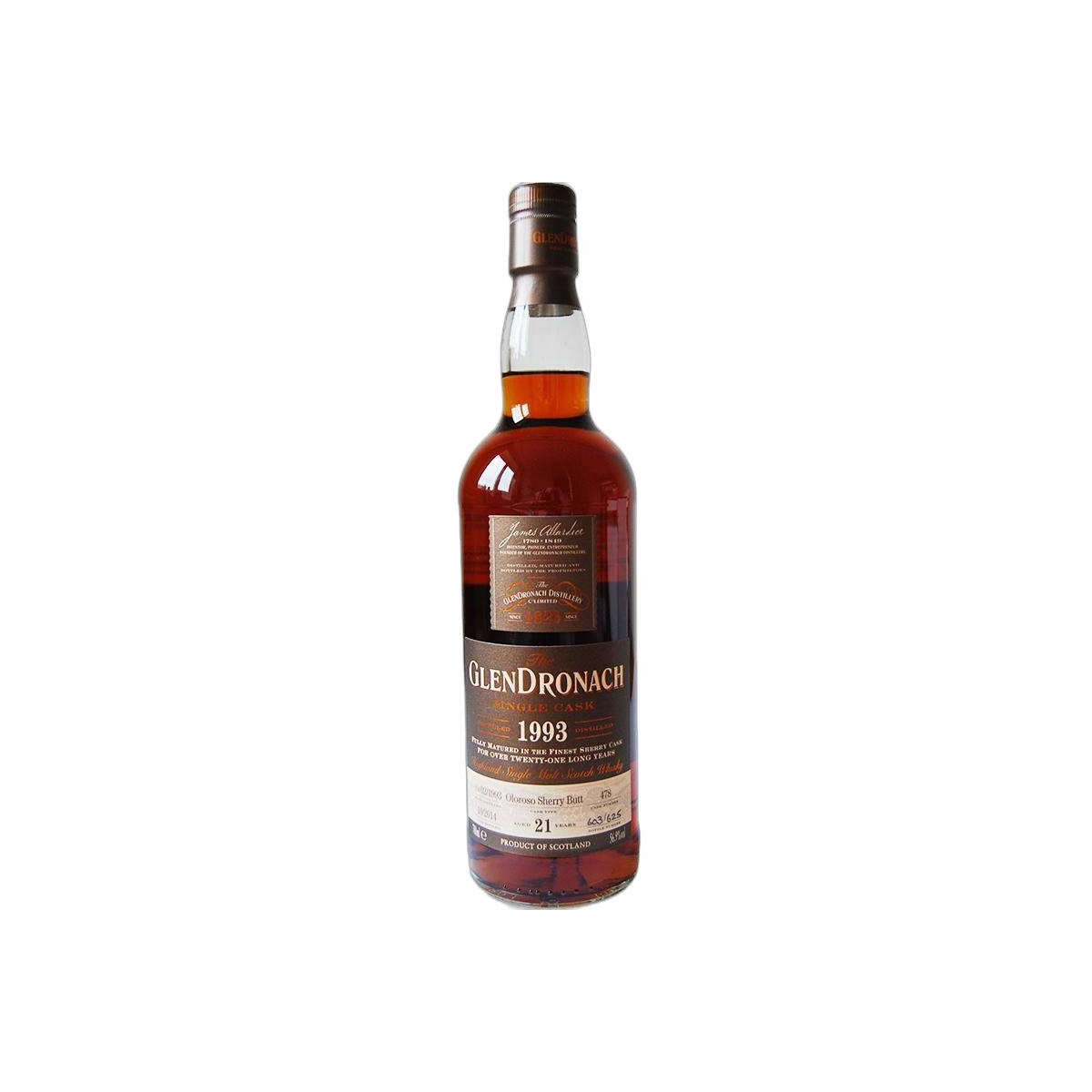 GlenDronach Single Cask 1993 21 Years Single Malt Whisky