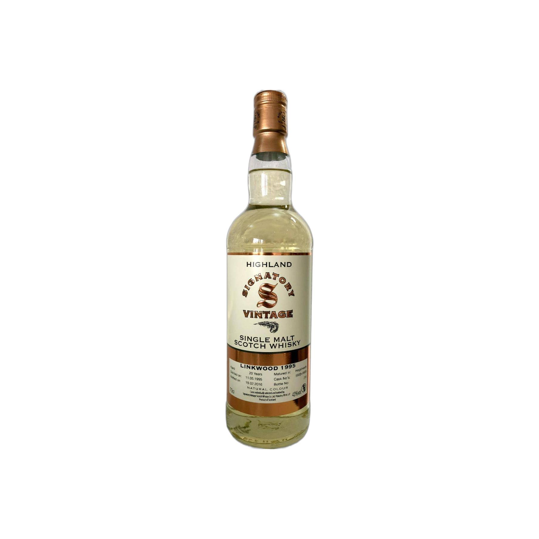 Linkwood Vintage Collection 1995 20 Years Single Malt Whisky