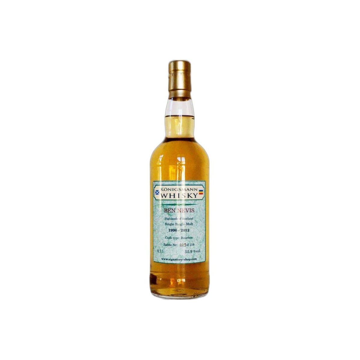Ben Nevis 1996 16 Years Single Malt Whisky