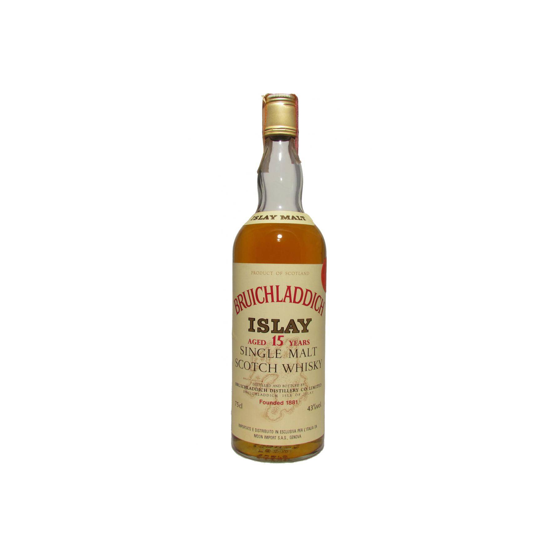Bruichladdich 1965 15 Years Single Malt Whisky