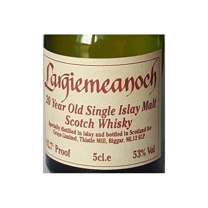 Bowmore Miniature 20 Years Single Malt Whisky 3