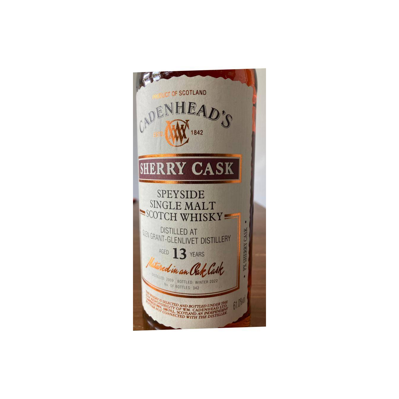 Glen Grant 2009 13 Years Single Malt Whisky 3