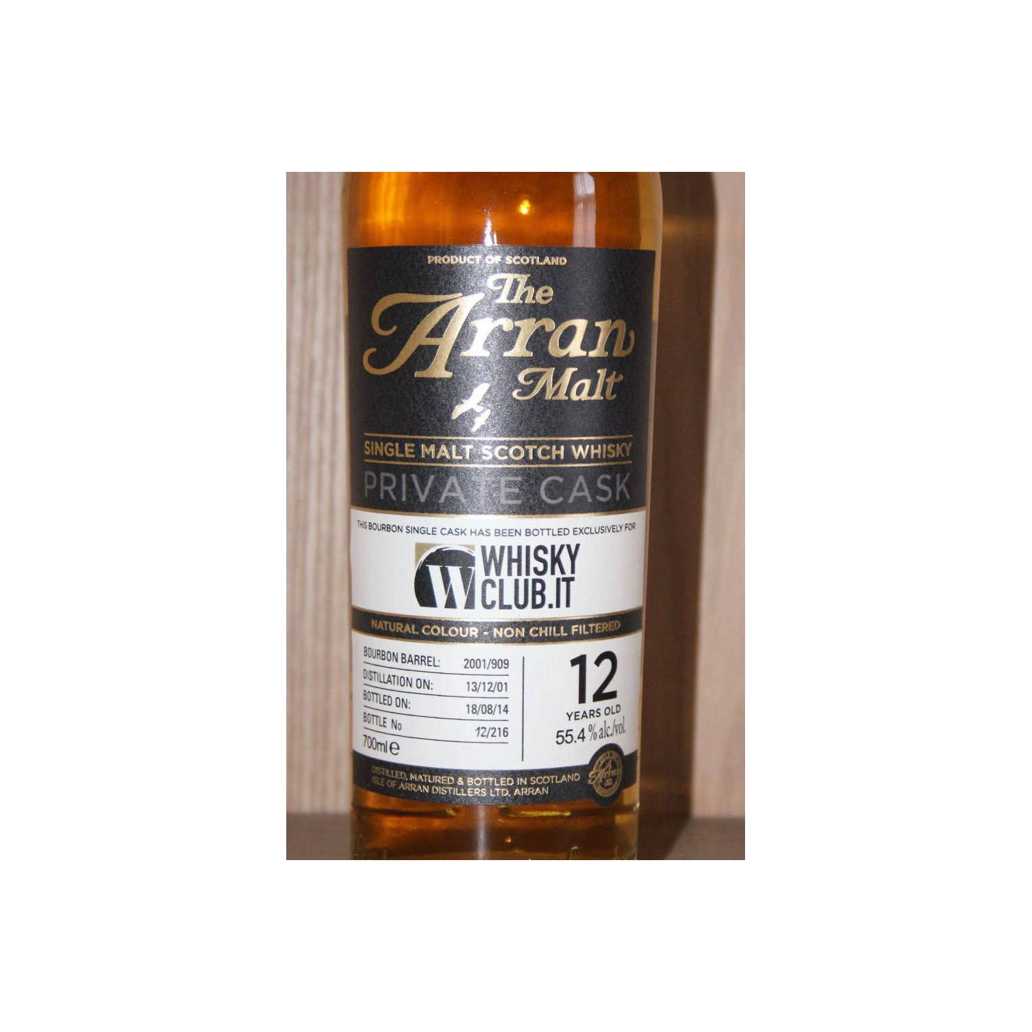 Arran Private Cask 2001 12 Years Single Malt Whisky 2